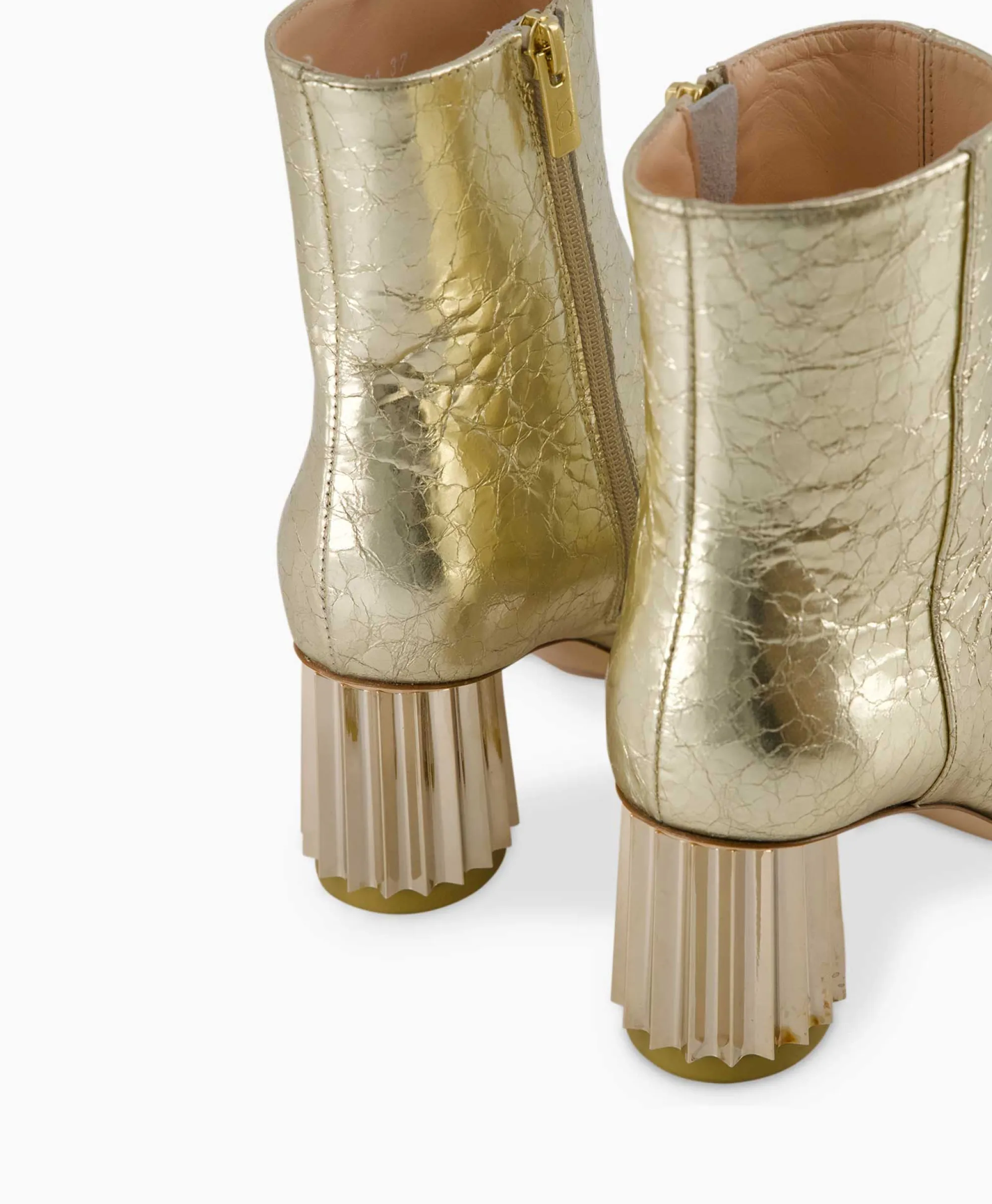 Best Enkellaars Dorica M Bootie Goud Dames Laarzen