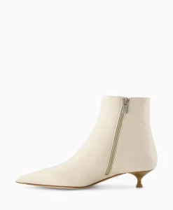 Sale Enkellaars Lenor Bootie Off White Dames Laarzen