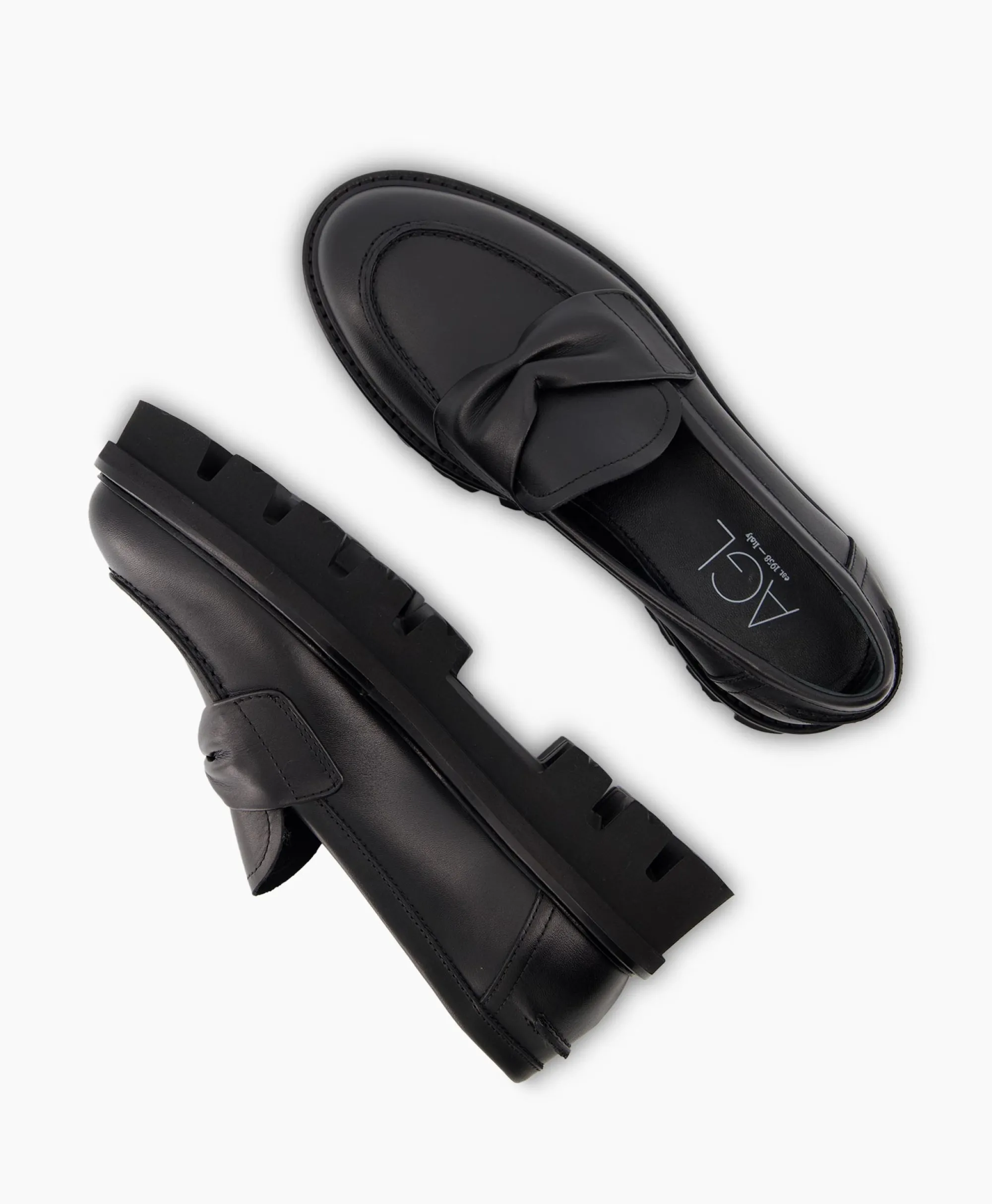 Clearance Loafer Natalia Moc Zwart Dames Instappers