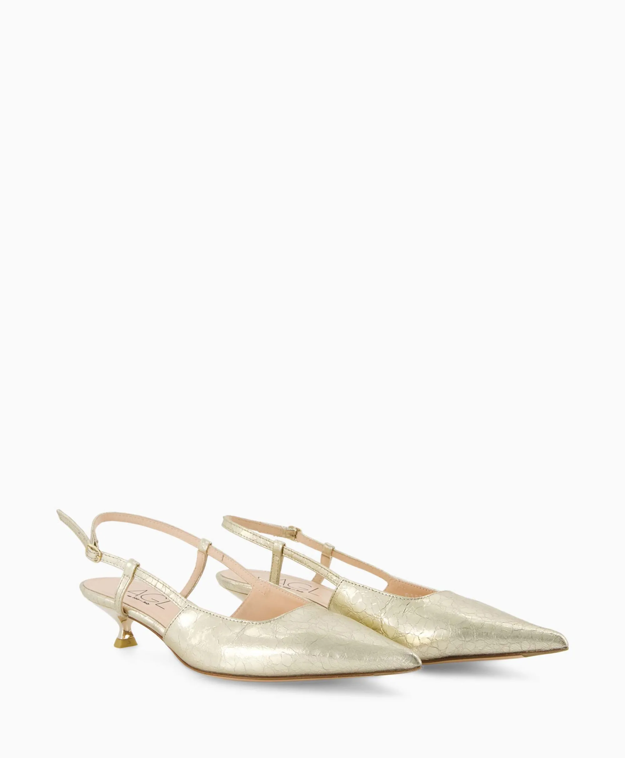 Best Pump Lenor Sling Goud Dames Pumps