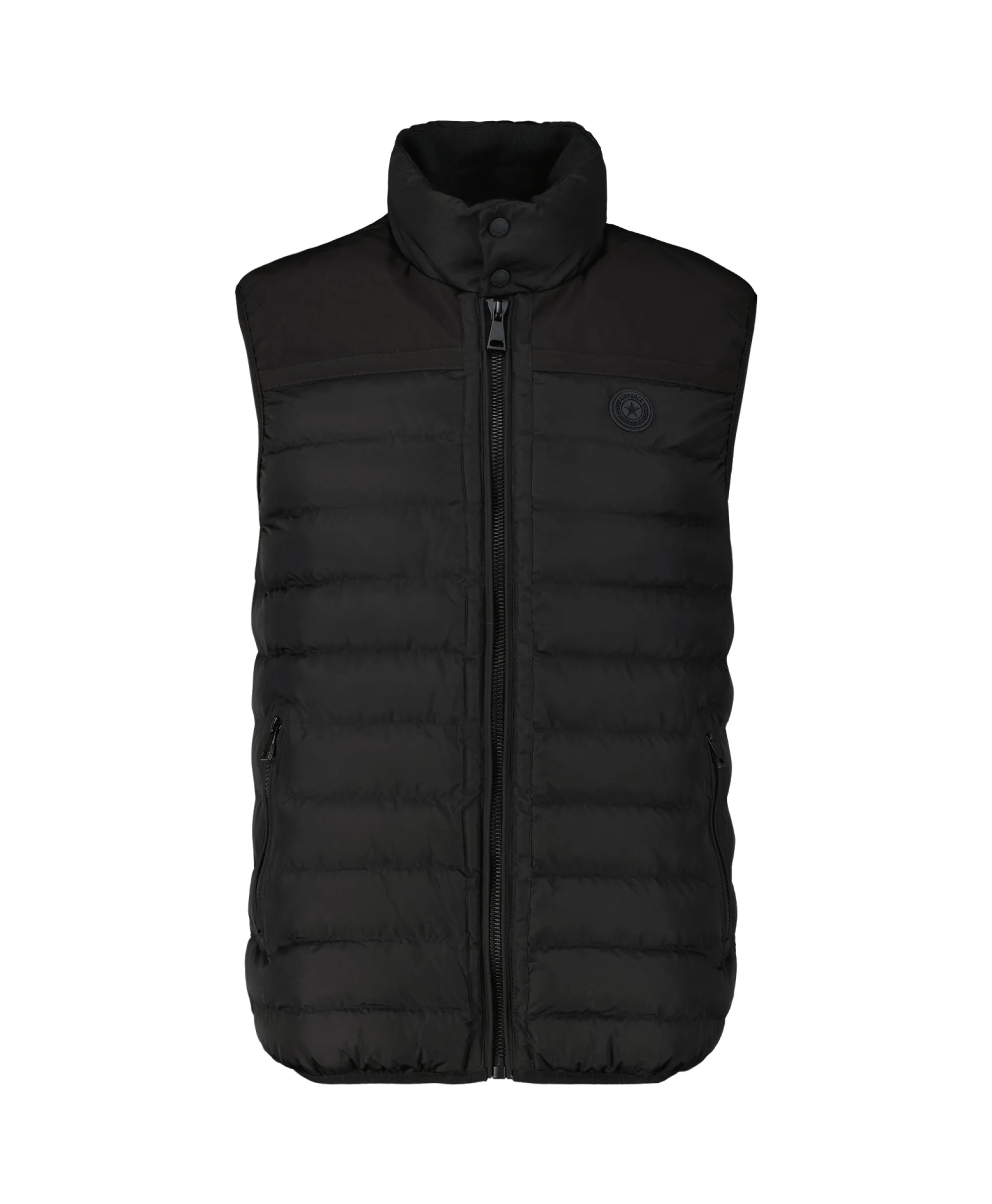 Discount Bodywarmer Jas Zwart Heren Jassen
