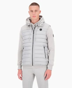 New Bodywarmer Padded Grijs Heren Jassen