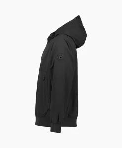 Airforce Jack Hooded Four-Fay Stretch Zwart*Heren Jassen
