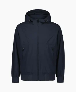 Jack Hooded Four-Way Stretch Donker Blauw Heren Jassen