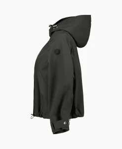 New Jack Oversized Softshell Zwart Dames Jassen