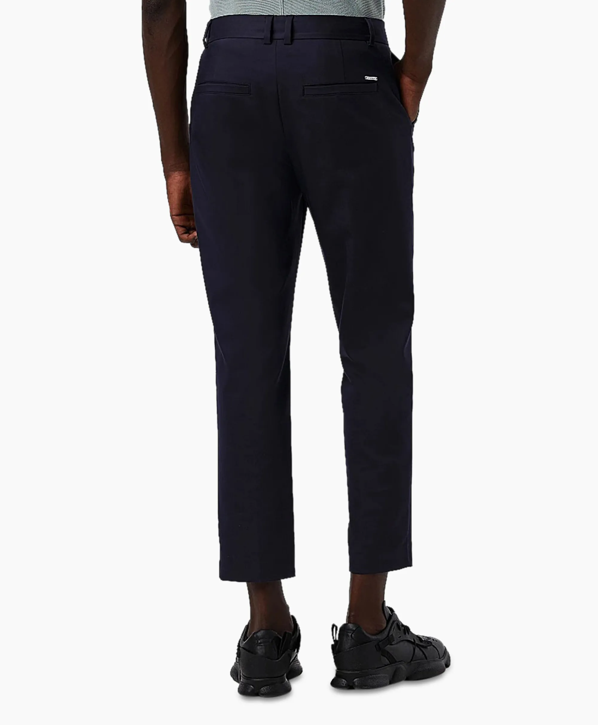 Online Broek Pelan Donker Blauw Heren Broeken