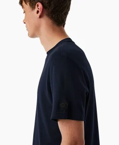 New T-Shirt Korte Mouw Jopin Donker Blauw Heren T-Shirts