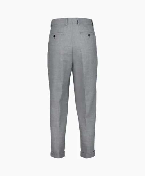 Ami Paris Broek Carott Fit Antraciet*Heren Broeken