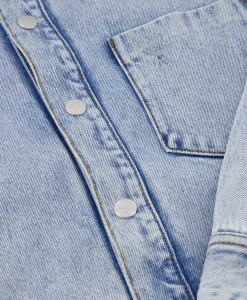 Online Overshirt Oversized Adc Licht Blauw Dames Jassen