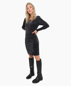 Sale Jurk 91A06-03634 Zilver Dames Jurken