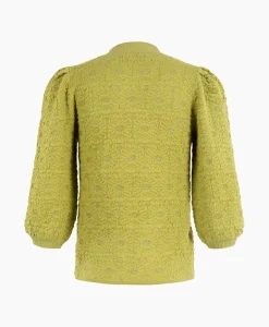 Clearance Pullover 34A09-02850 Groen Dames Truien