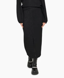 Discount Rok 43A03-02651 Zwart Dames Rokken