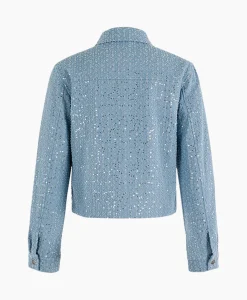 Clearance Spijkerjas 17A01-02612 Blauw Dames Blouses