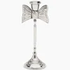 Clearance Accessoires Lady Bow Candle Holder Zilver Lifestyle Lifestyle