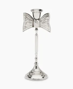 Clearance Accessoires Lady Bow Candle Holder Zilver Lifestyle Lifestyle