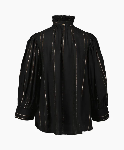 Antik Batik Blouse Edward Zwart*Dames Blouses