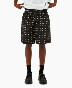 Online Korte Broek Heat Print Zwart Heren Broeken