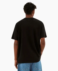 Discount T-Shirt Korte Mouw Hearts Leaves Arte Logo Chest Zwart Heren T-Shirts