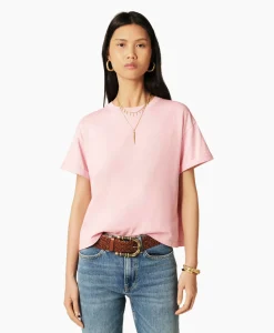 Ba&Sh T-Shirt Korte Mouw Rosie Pink Dames T-Shirts & Tops