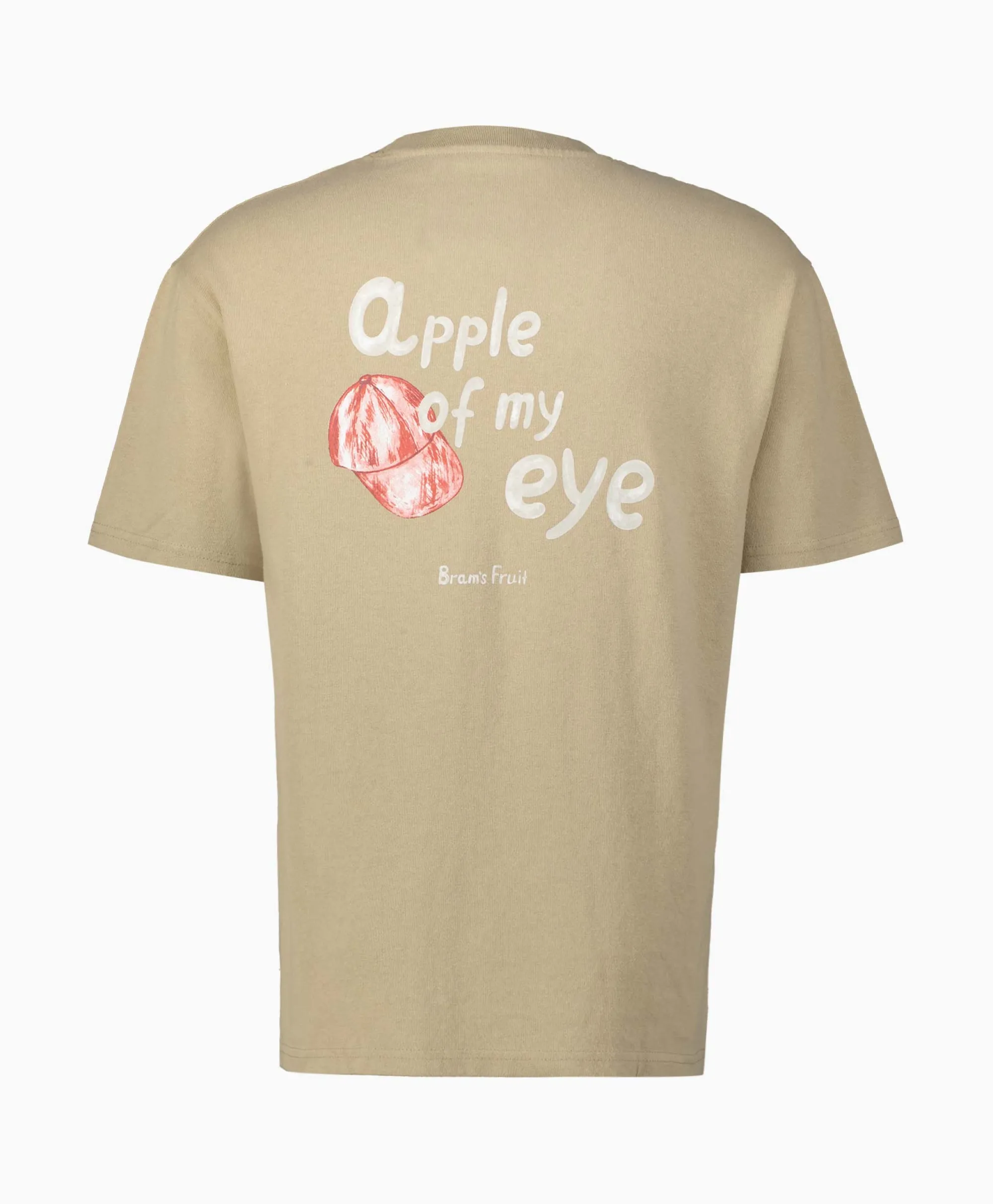 Hot Bram's Fruit T-Shirt Korte Mouw Atelier Khaki Heren T-Shirts