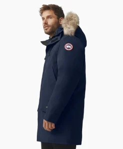 Outlet Gewatteerde Jas Langford Parka Blauw Heren Jassen