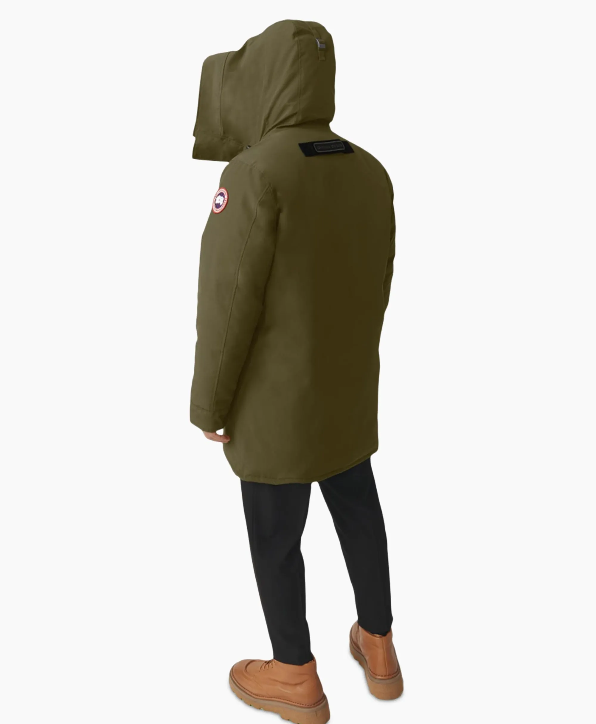 Sale Gewatteerde Jas Langford Parka Donker Groen Heren Jassen