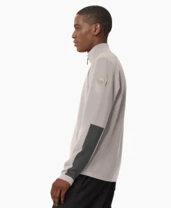 Sale Pullover Stormont Quarter Zip Grijs Heren Truien