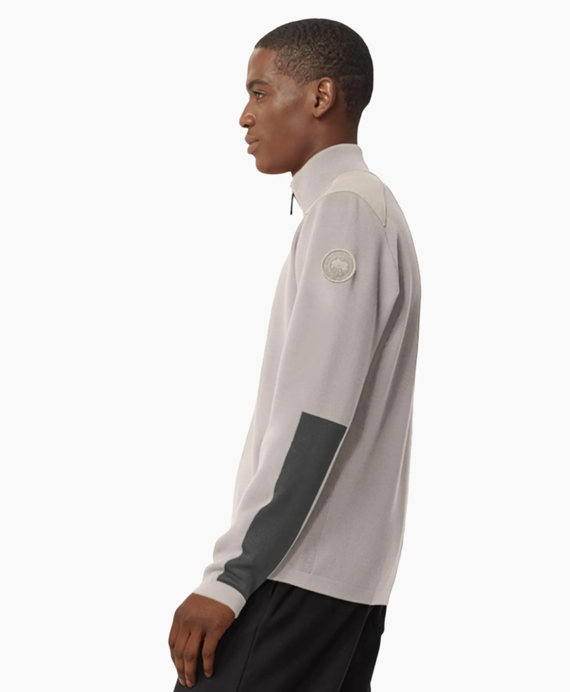 Sale Pullover Stormont Quarter Zip Grijs Heren Truien