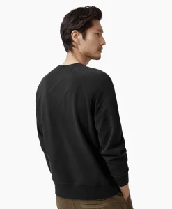 Clearance Sweater Huron Men's Crewneck Zwart Heren Truien