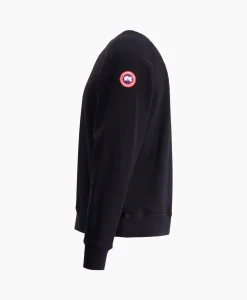 Clearance Sweater Huron Men's Crewneck Zwart Heren Truien