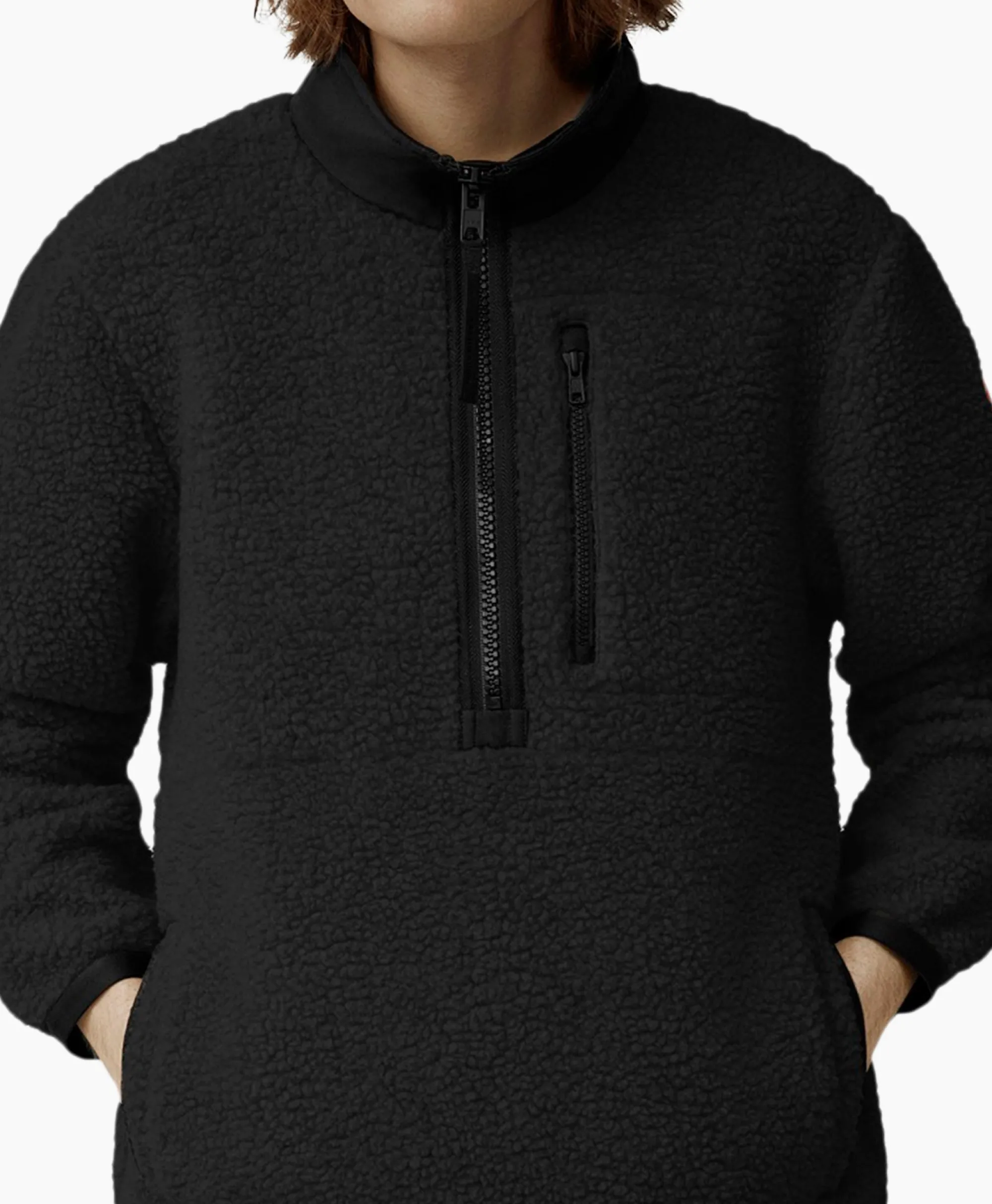 Outlet Sweater Updated Renfrew Fleece Zwart Heren Truien