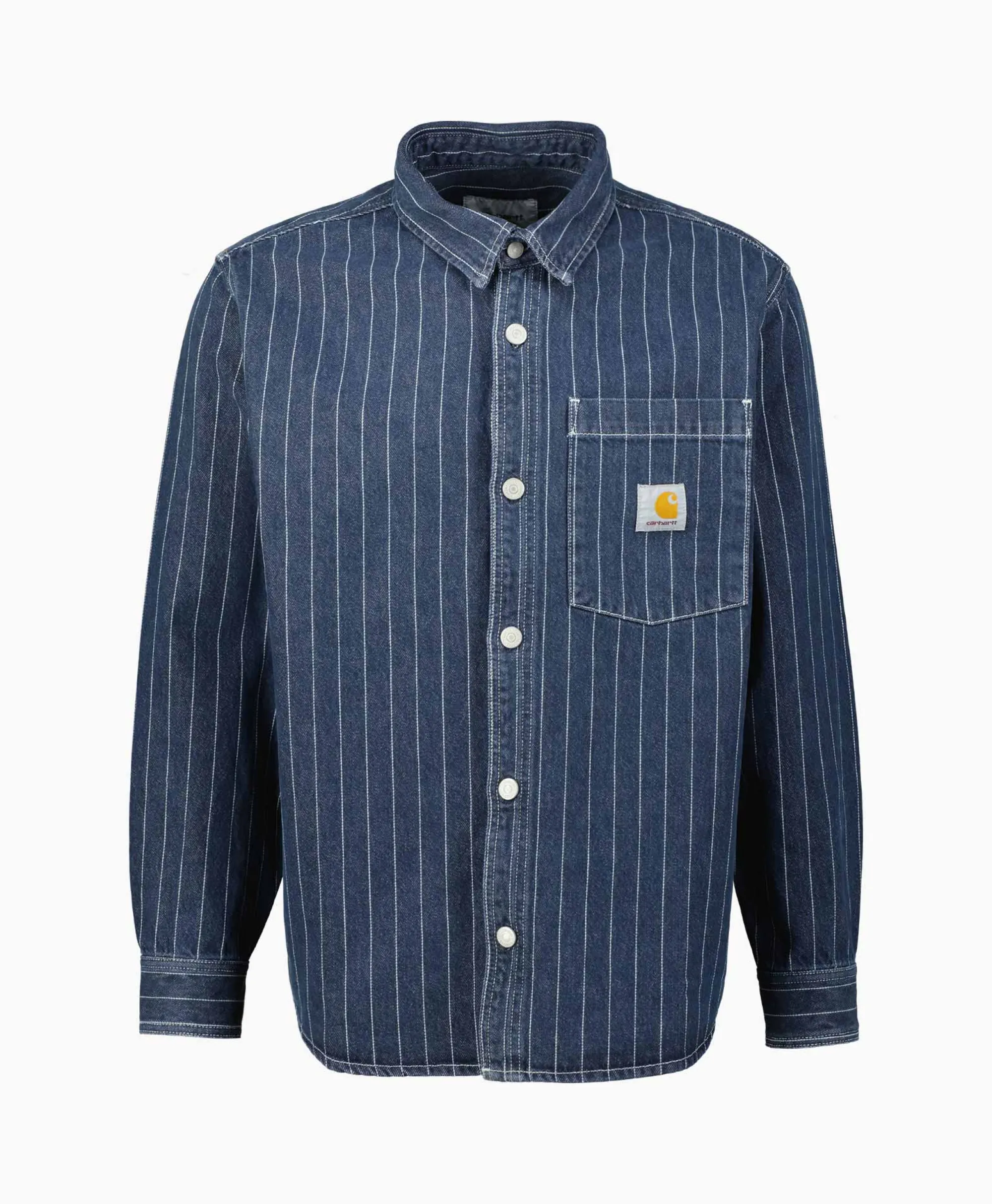 Discount Overshirt Orlean Donker Blauw Heren Jassen