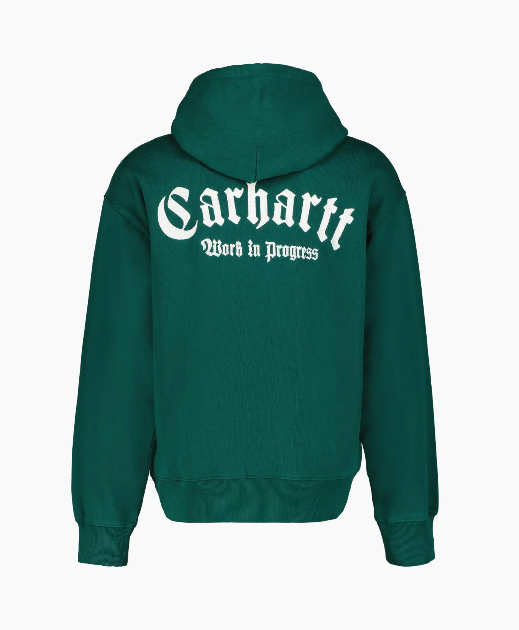 Sweater Hooded Onyx Script Groen Heren Truien