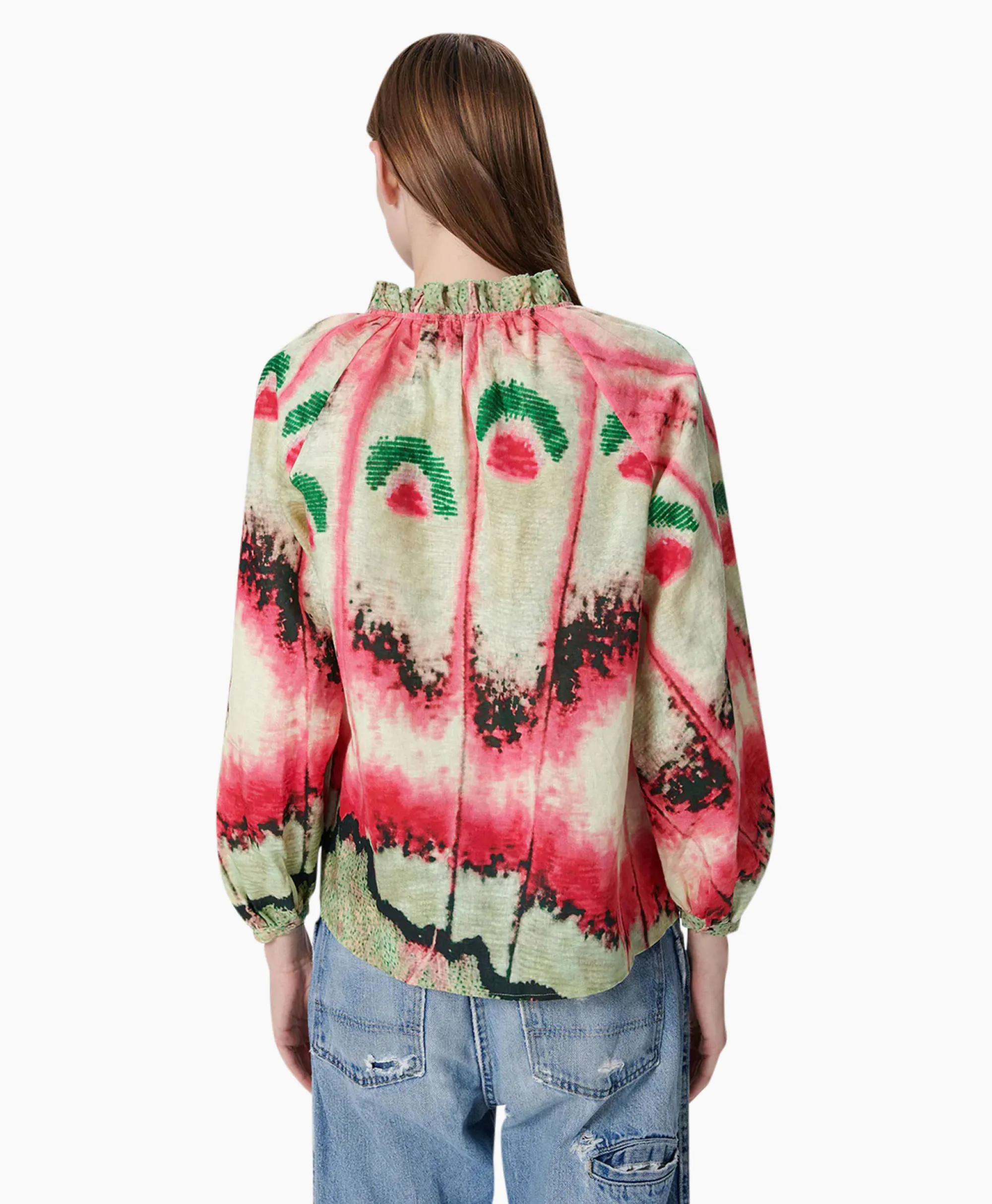 Best Blouse Juniper Groen Dames Blouses