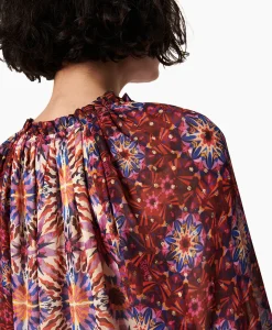 Clearance Blouse Lena Bordeaux Dames Blouses