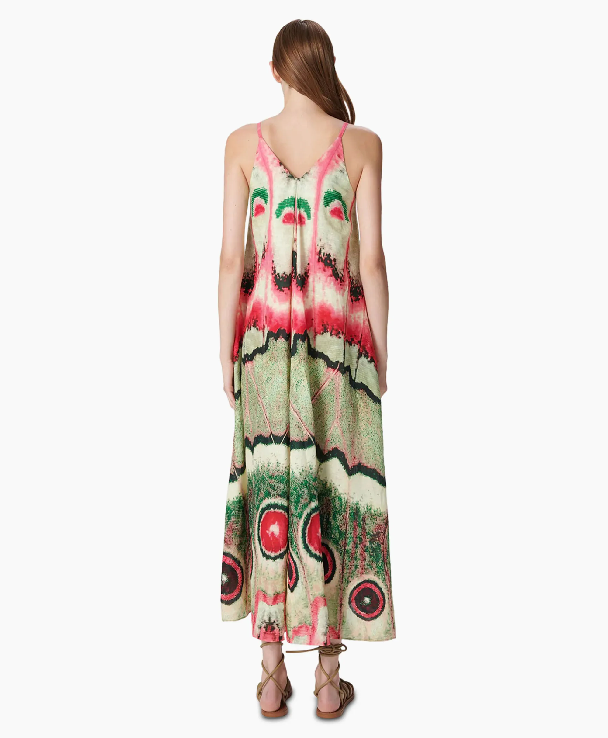 Maxi Jurk Eden Groen Dames Bruiloftskleding