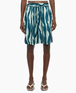 Hot Korte Broek Drawstring Blauw Dames Broeken