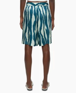 Hot Korte Broek Drawstring Blauw Dames Broeken