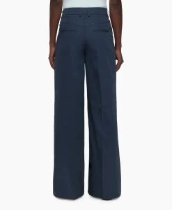 Discount Pantalon Veola Blauw Dames Broeken