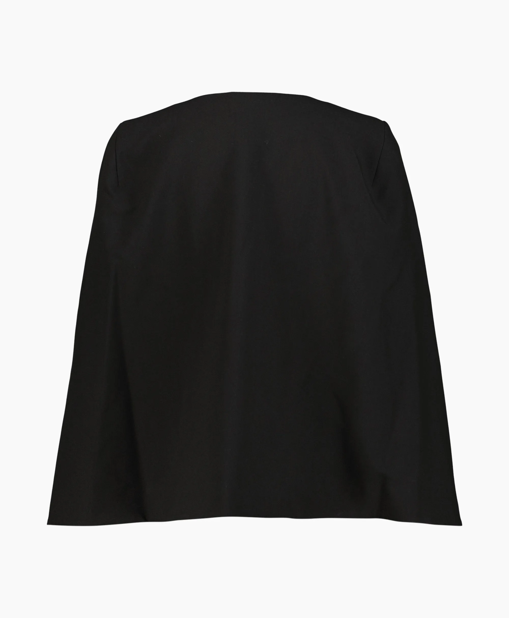New Co'Couture Blazer Volacc Cape Zwart Dames Blazers