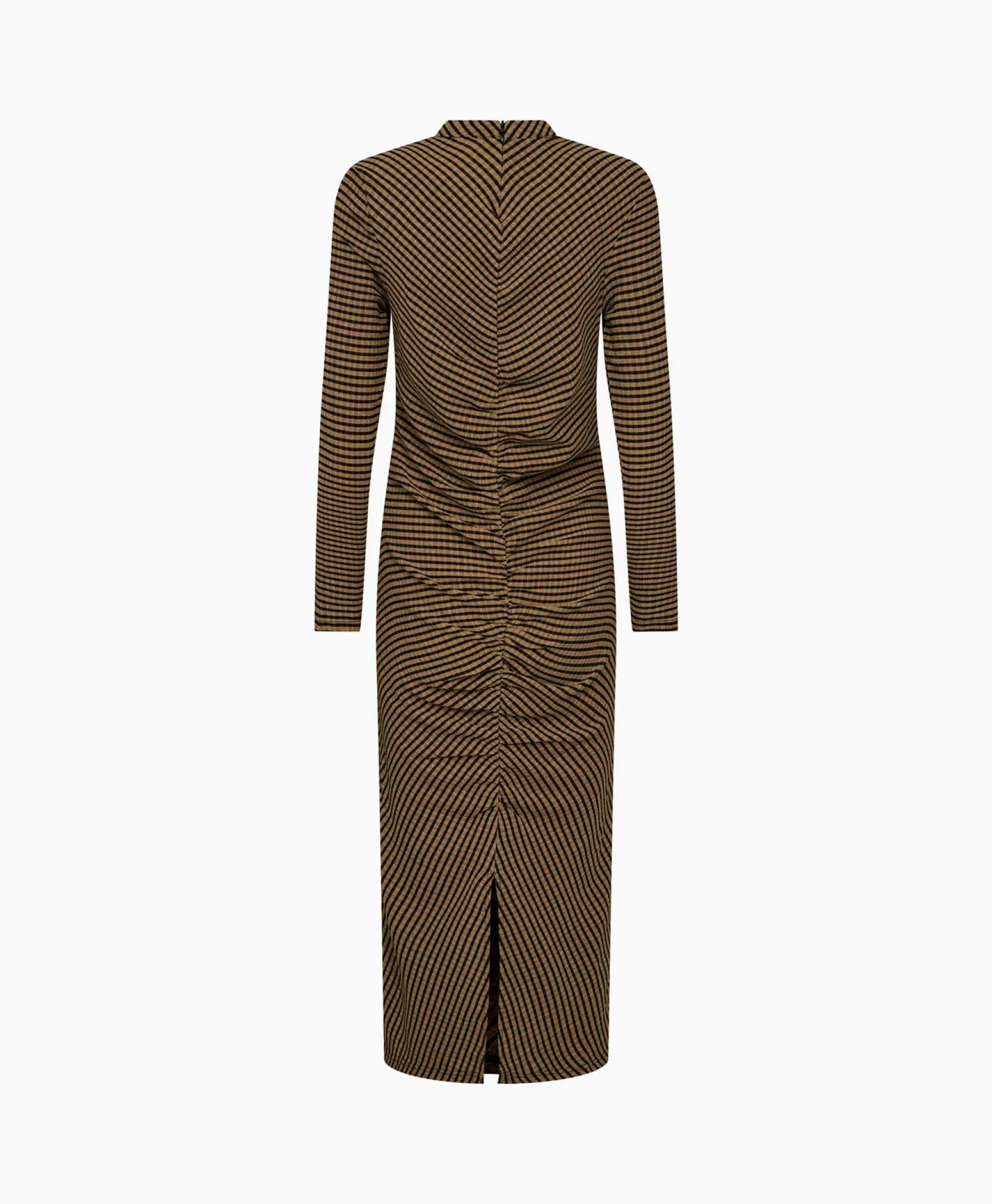 Co'Couture Mini Jurk Nova Bruin Dames Jurken