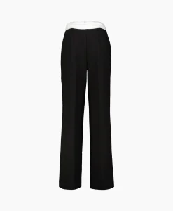 Co'Couture Pantalon Vola Reverse Waist Zwart Dames Broeken