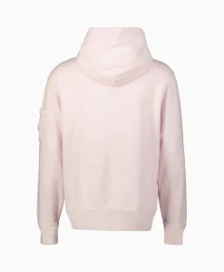 Discount Hoodie Cotton Diagonal Fleece Lens Rose Heren Truien