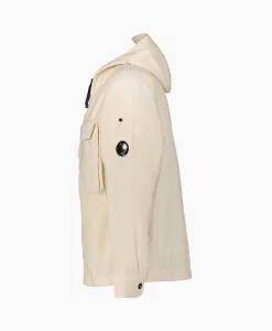 Cp Company Jack Ottoman Hooded Beige*Heren Jassen