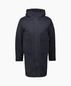 New Jack Outerwear - Long Jacket Blauw Heren Jassen