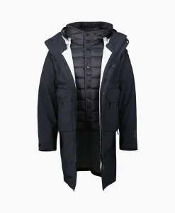 New Jack Outerwear - Long Jacket Blauw Heren Jassen