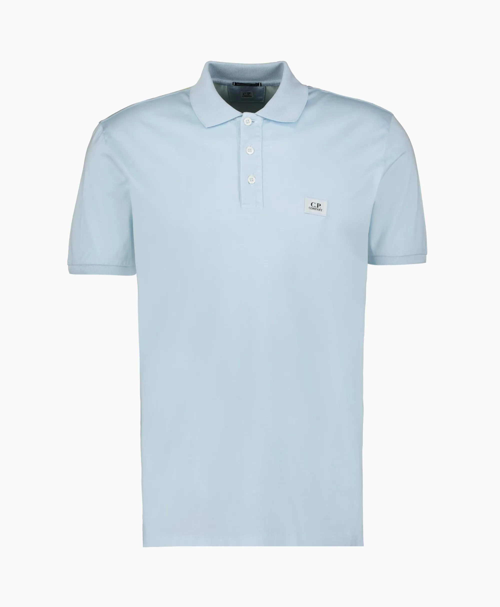 Best Polo Mercerized Jersey Licht Blauw Heren Polo's