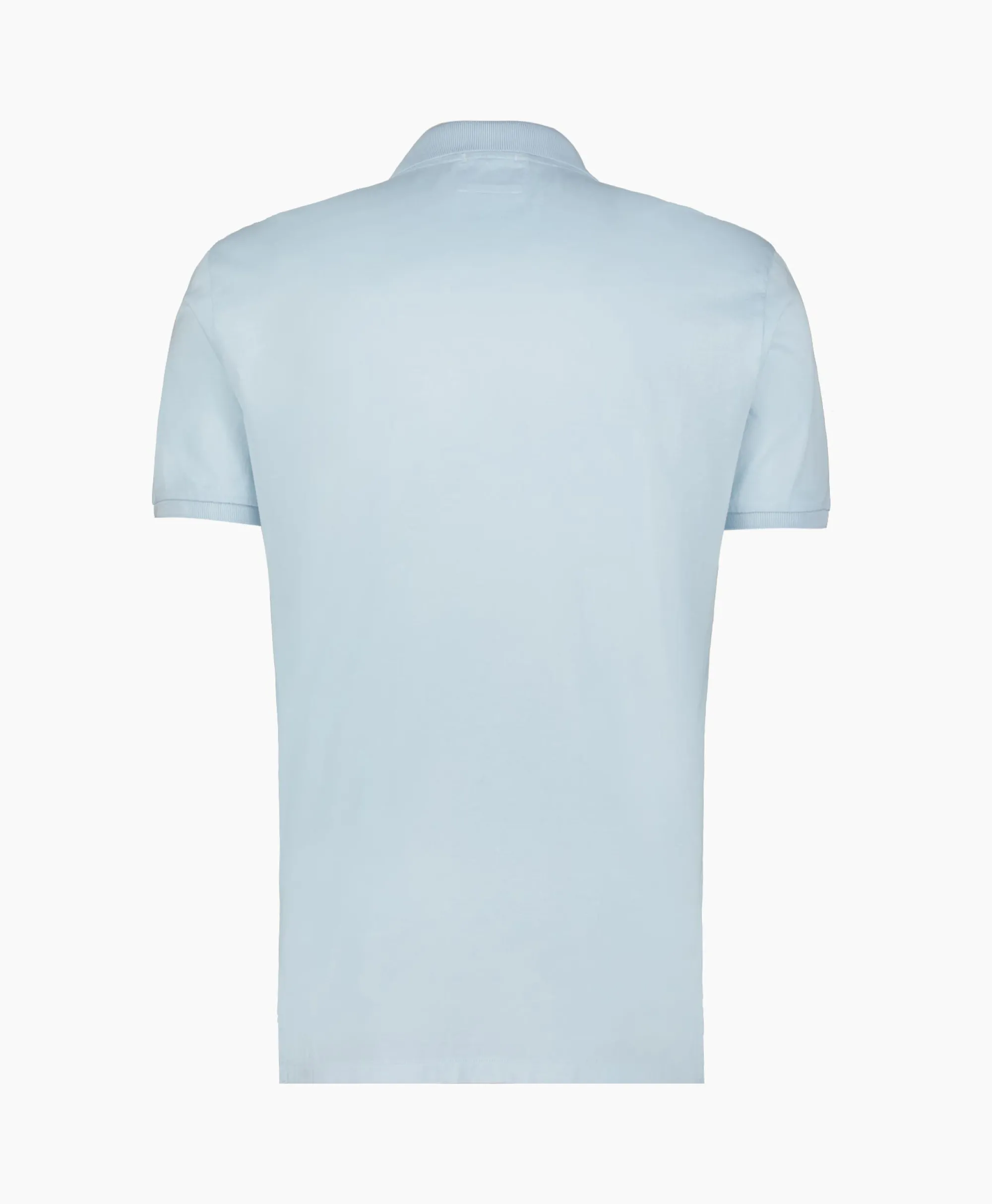 Best Polo Mercerized Jersey Licht Blauw Heren Polo's