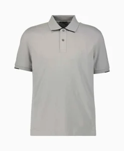 Sale Polo Metropolis Stretch Piquet Grijs Heren Polo's