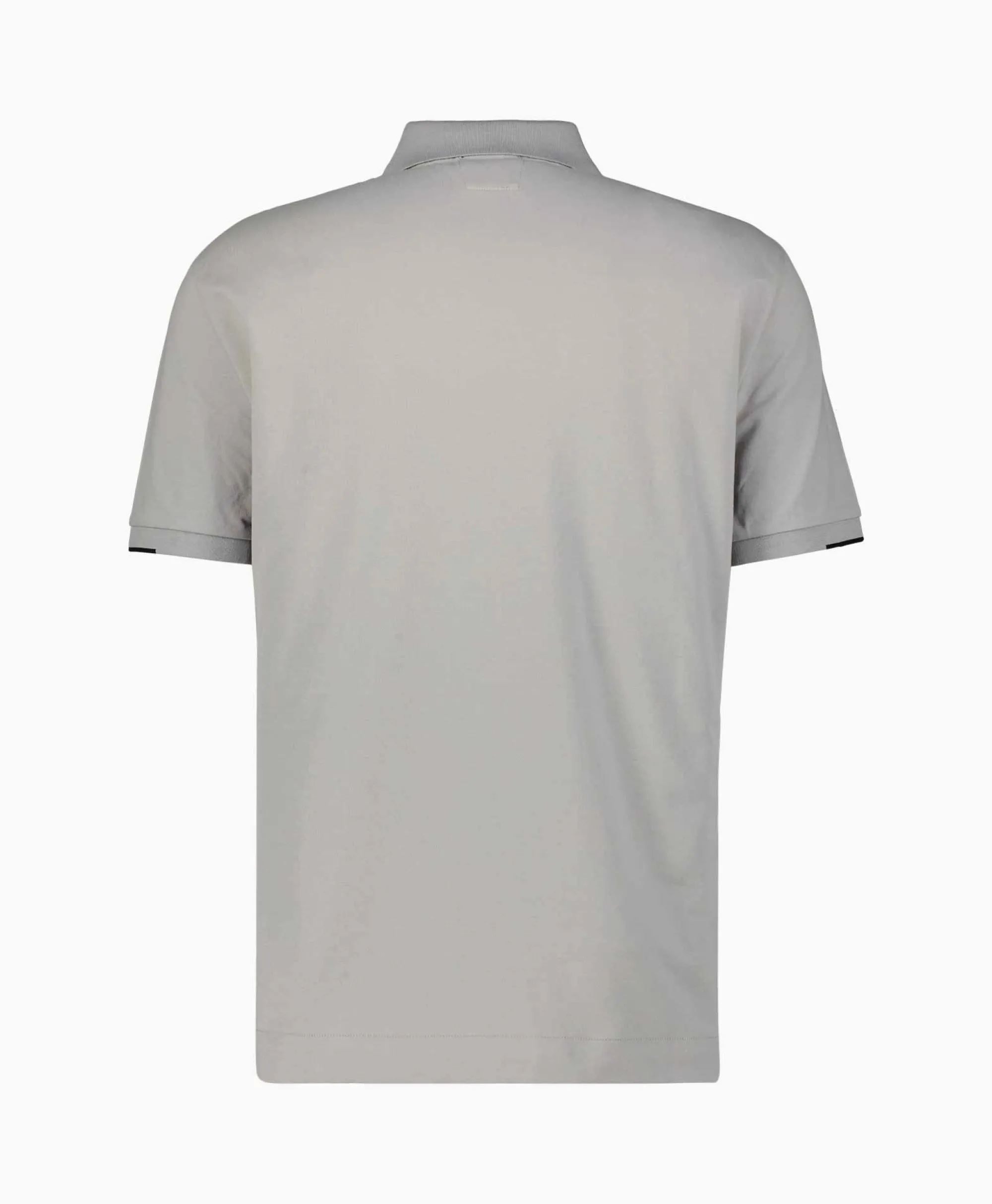 Sale Polo Metropolis Stretch Piquet Grijs Heren Polo's